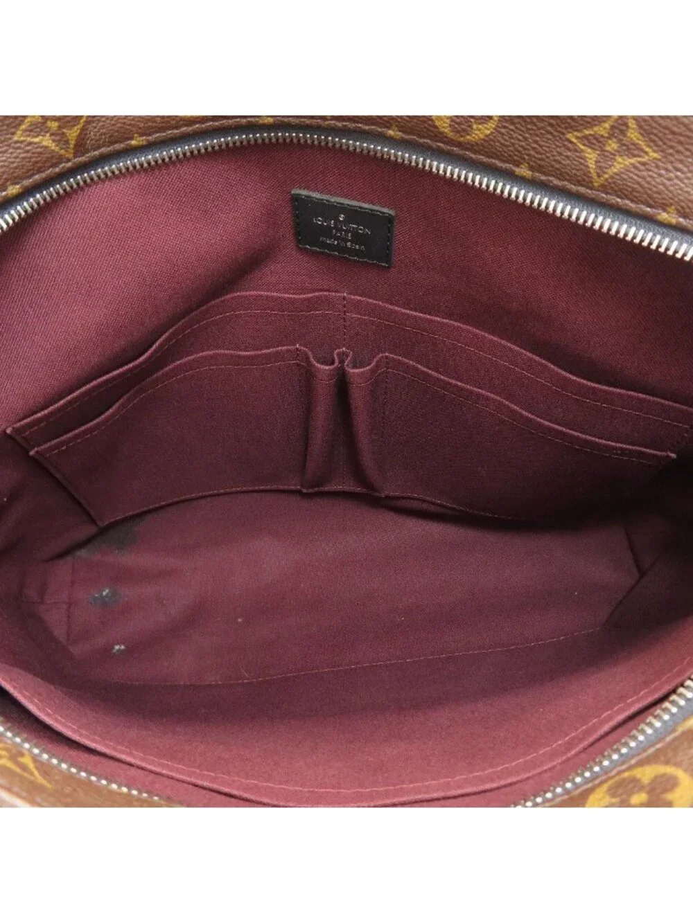 Louis Vuitton Monogram Macassar Business Bag Canvas